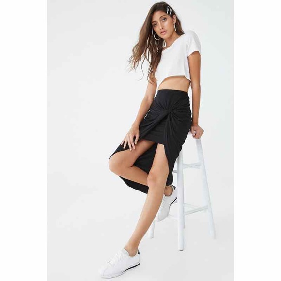 Dresses & Skirts - Twisted Asymmetrical Skirt Dresses & Skirts - Twisted Asymmetrical Skirt